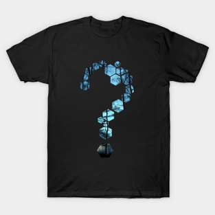 hexagon question mark nature T-Shirt